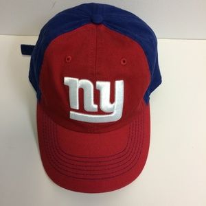 NY Giants NFL Team Apparel One Size Adjustable Hat